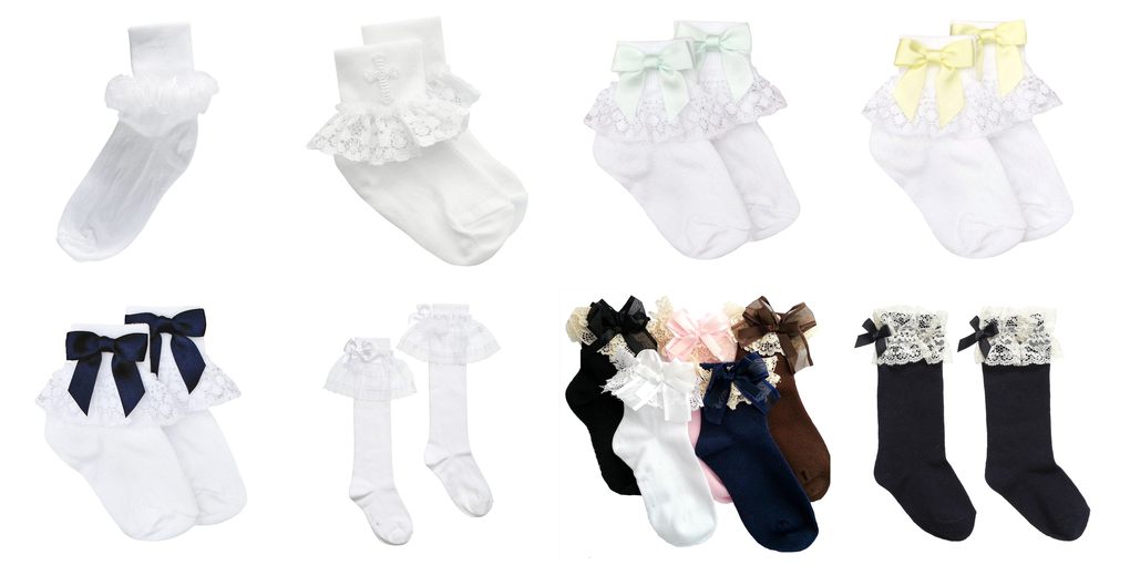 girls lace socks